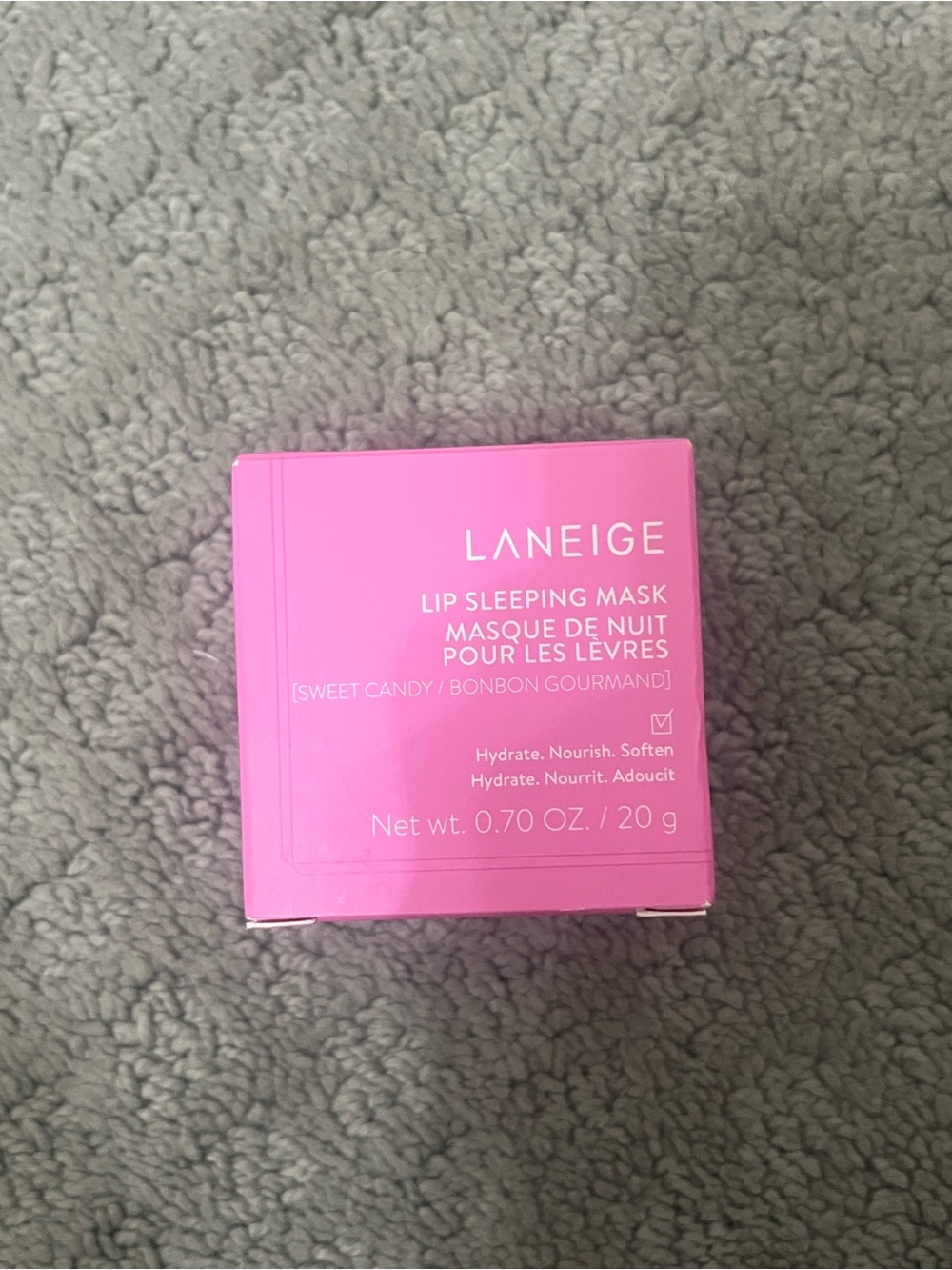 LANEIGE Lip Sleeping Mask - Sweet Candy Pink Box